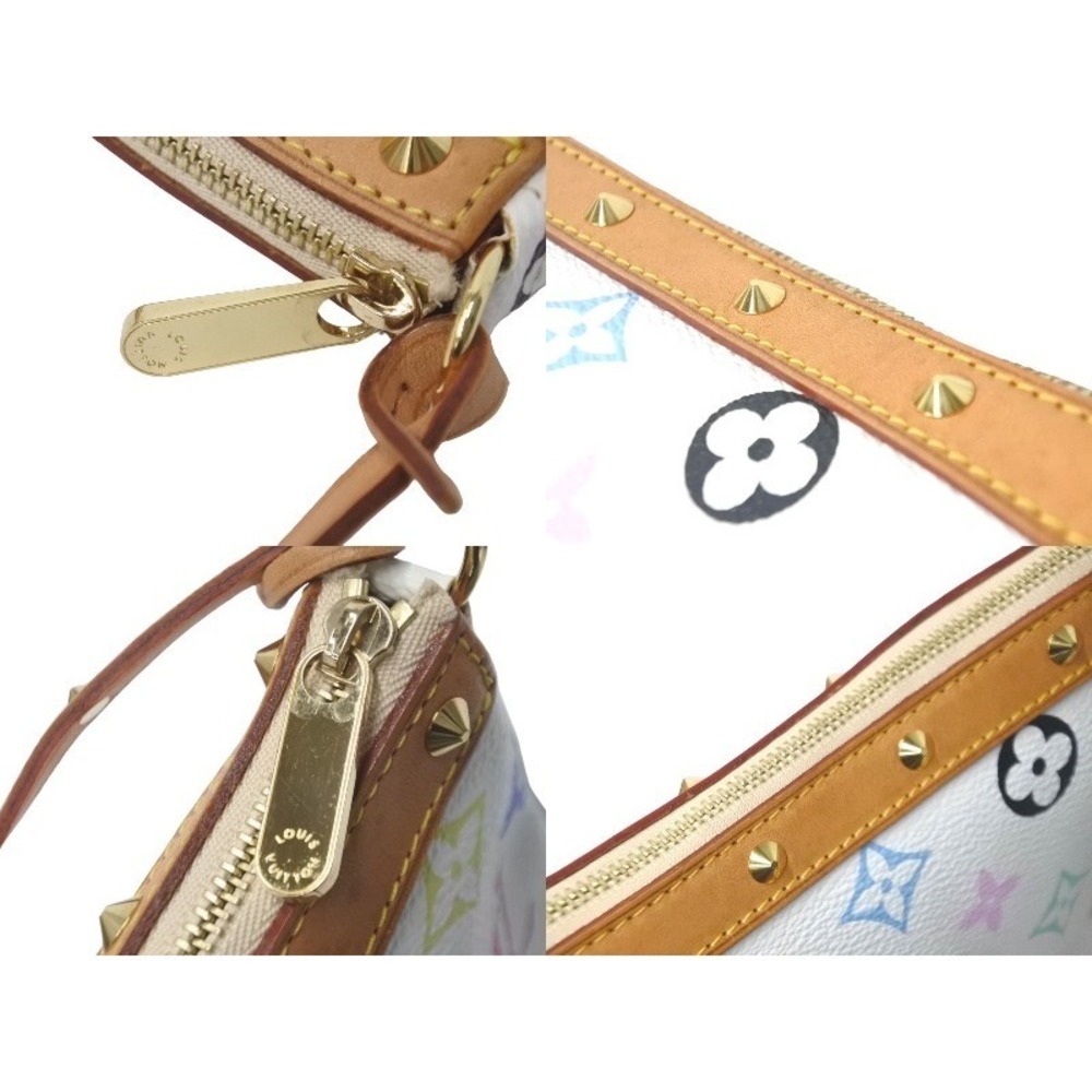 Louis Vuitton Multicolore Murakami Accessoires Takashi Pochette White - Picture 7 of 9